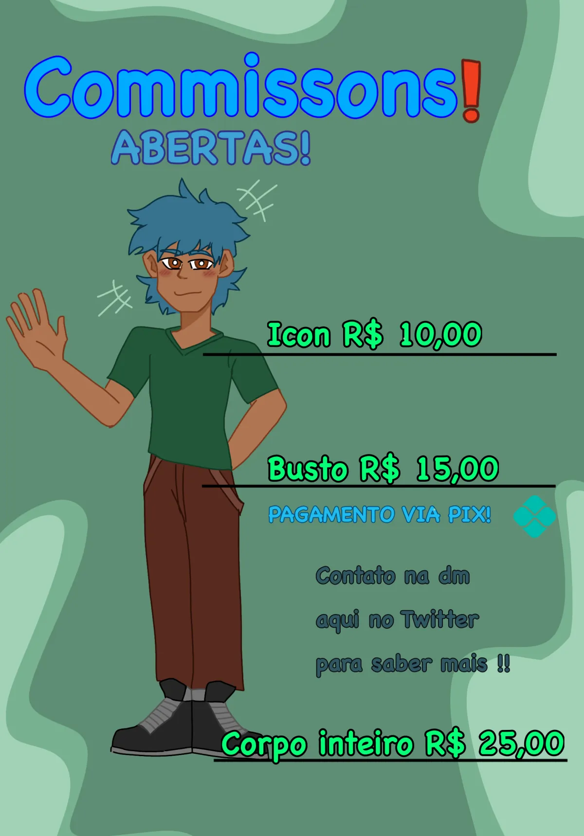 Fazer desenhos fofos, legais e me dedicar a fazer desenhos, insanos!!