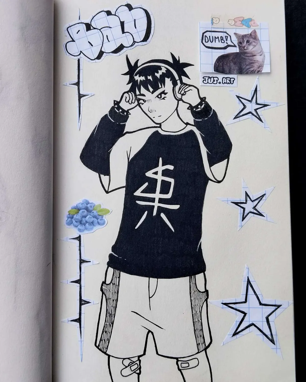 faço um desenho no meu estilo