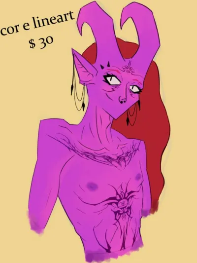 desenho qualquer coisa 2d pro cê fiao