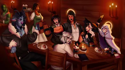 Faço pintura digital de personagens humanoides 