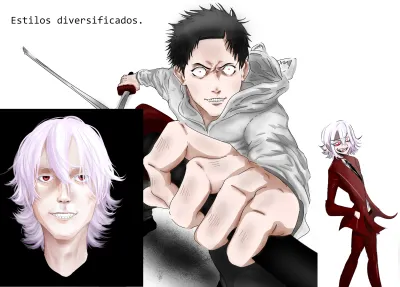 faço qualquer tipo de arte e em estilos diversificados.