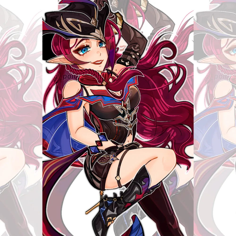 Anime Geshin Impact Chasca