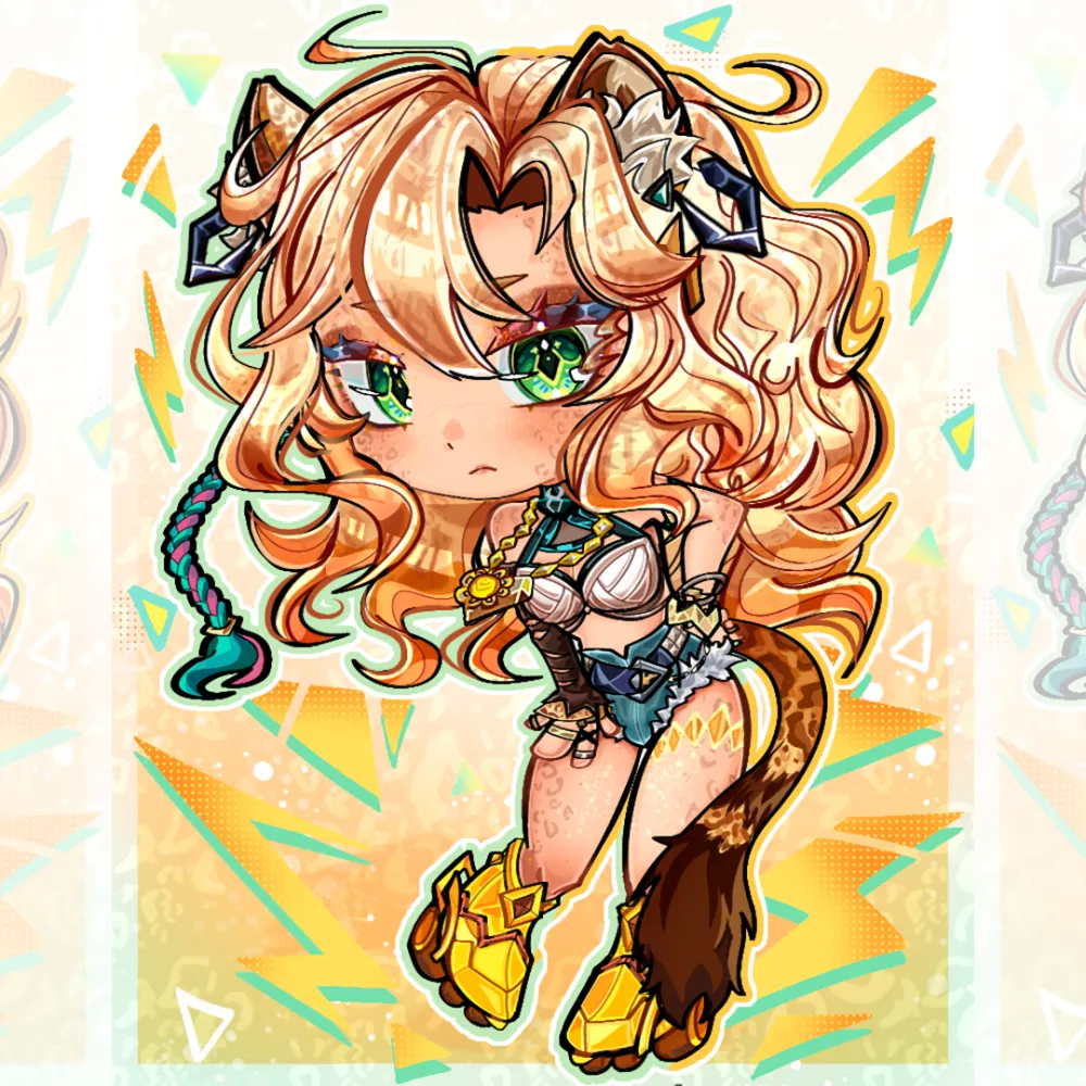 Anime Geshin Impact Xiolen CHIBI